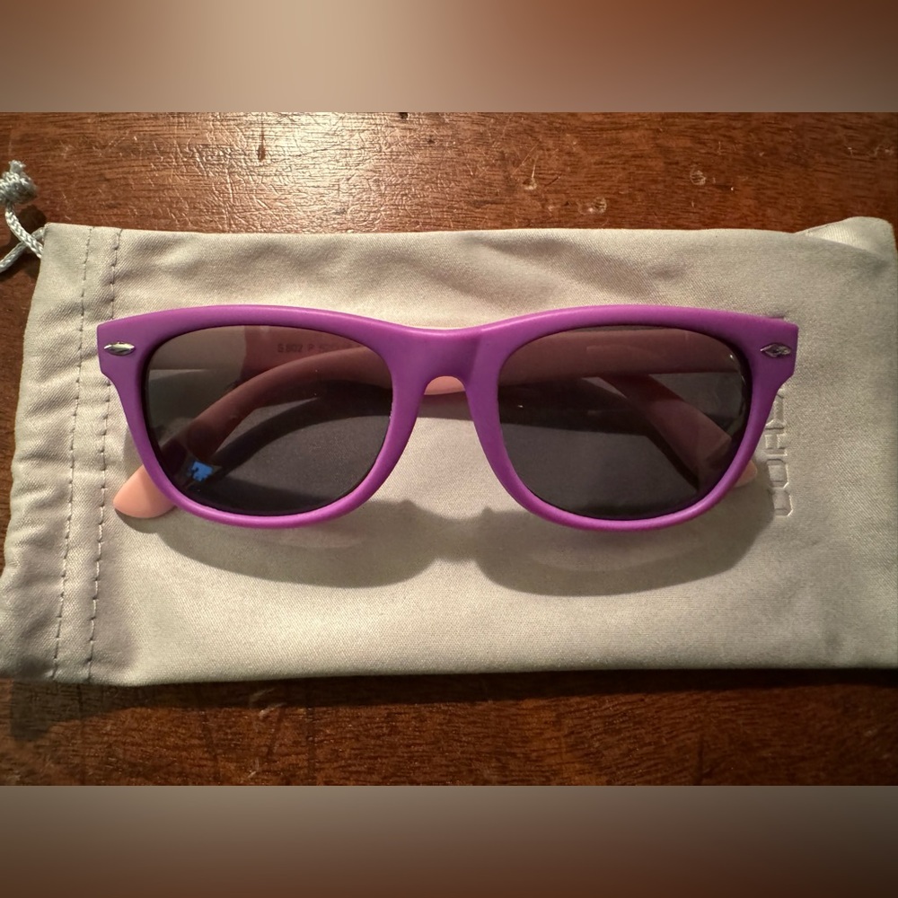 Girls Pink Purple Coasion Sunglasses.  Brand new. Never worn